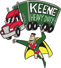Keene Heavy Duty Logo Man Truck